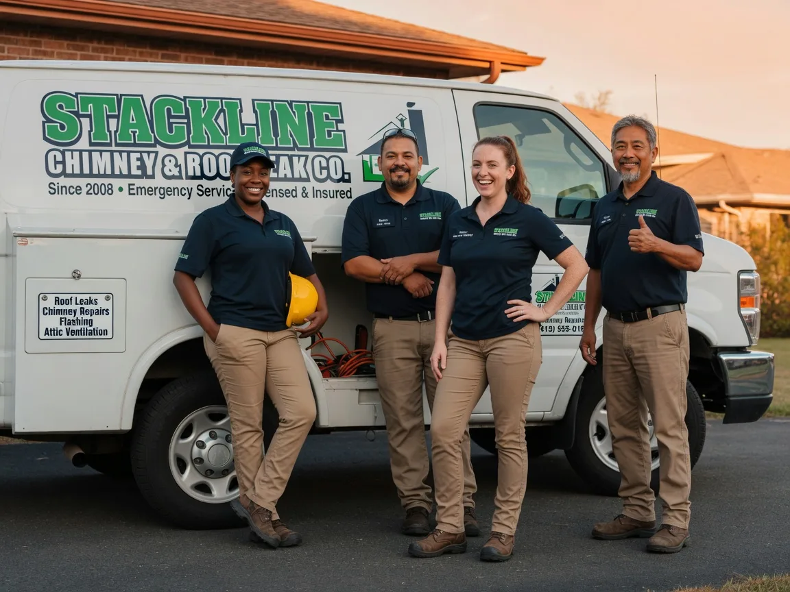 Chimney flashing repair company in Tampico, IL